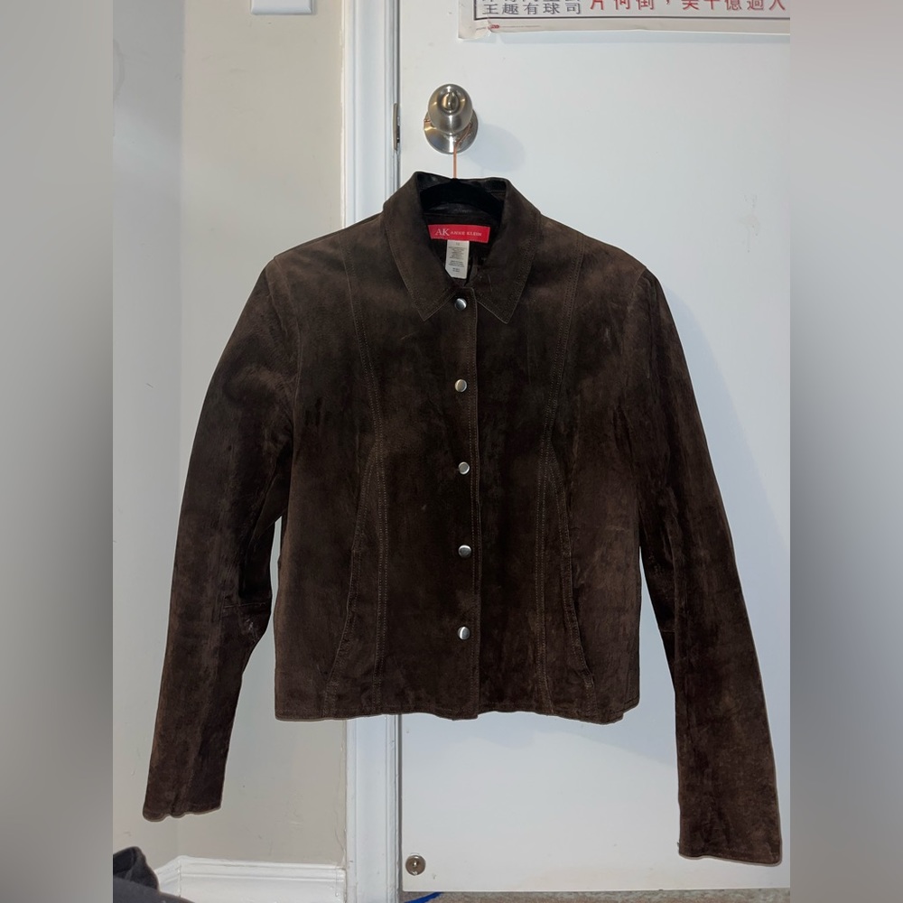 Anne Klein 100% Genuine Leather Jacket